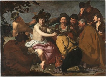 Los Borrachos The Triumph of Bacchus Diego Velazquez Oil Paintings